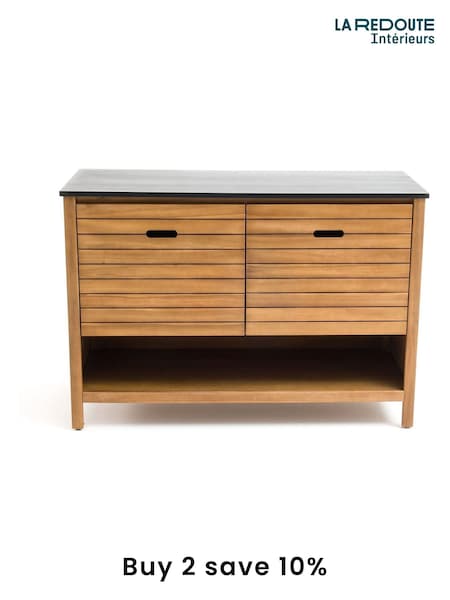 La Redoute Intérieurs Acacia Saturne Acacia Bathroom Vanity Unit 120cm (F45562) | £335