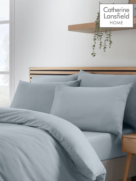 Catherine Lansfield 4 Pack Slate So Soft Non-Iron Pillowcases (F45605) | £10