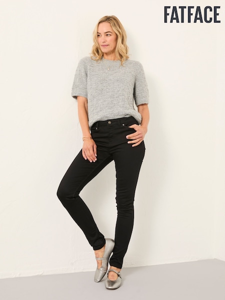 FatFace Hayle Black Five Pocket Jegging (F45654) | £52