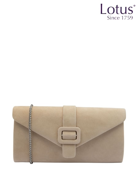 Lotus Nude Clutch Bag with Chain (F45735) | £80
