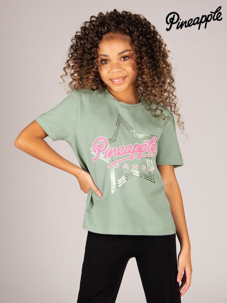 Pineapple Green Star T-Shirt (F45816) | £20