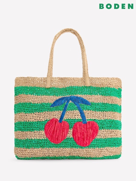 Boden Green Fun Holiday Tote Bag (F45939) | £60