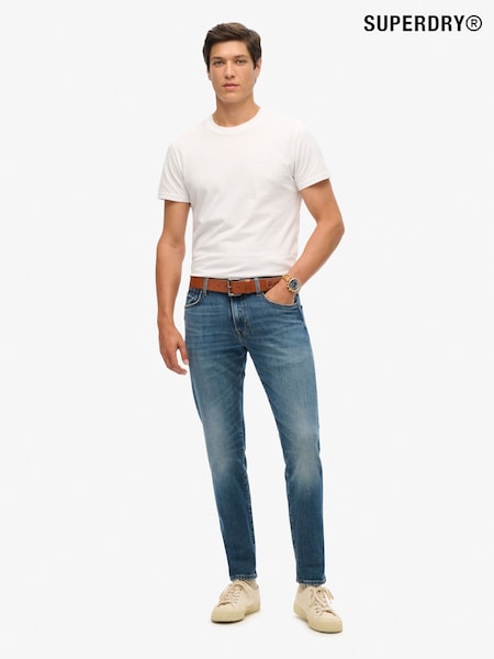 Superdry Buck Blue Slim Vintage Jeans (F45976) | £65
