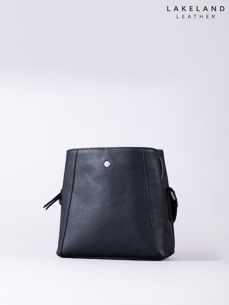 Lakeland Leather Black Crosby Cross-Body Bag (F46043) | £80