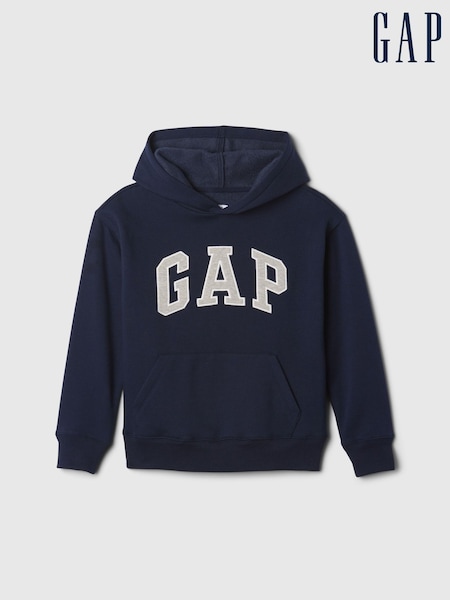 Gap Navy Blue Pullover Vintage Logo Hoodie (4-13yrs) (F46051) | £20
