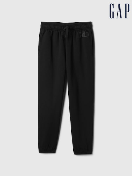 Gap Black Logo Cuffed Joggers (4-13yrs) (F46055) | £18