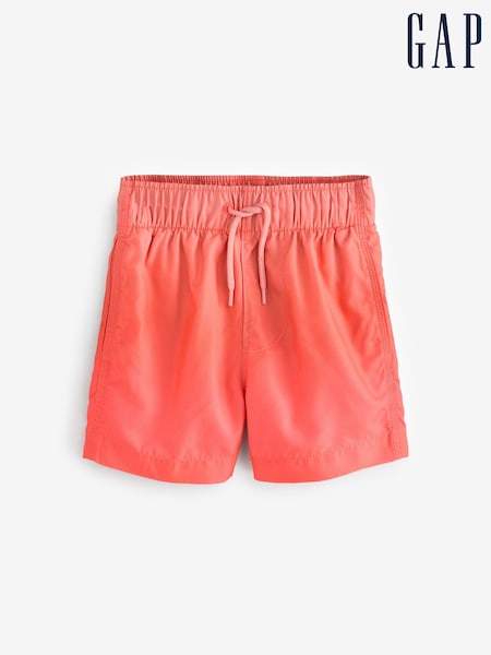 Gap Red Drawstring Swimming Shorts (4-13yrs) (F46059) | £20