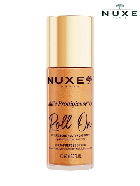 Nuxe Huile Prodigieuse Gold Shimmer Roll On 60ml (F46355) | £26
