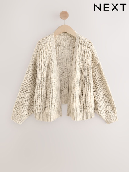 Stone Tape Yarn Cardigan (F46394) | £42
