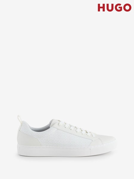 HUGO White Morrie Trainers (F46459) | £119