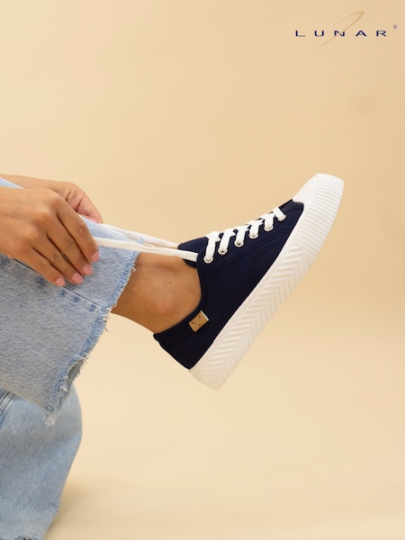 Lunar Blue Jayne II Trainers (F46676) | £35