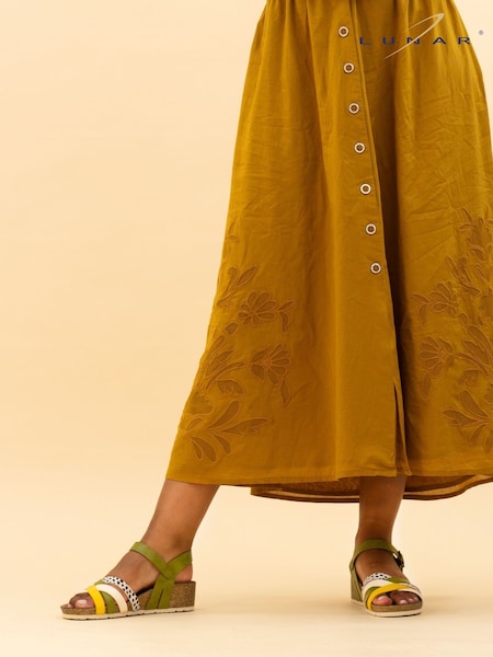 Lunar Green Selina Sandals (F46733) | £43