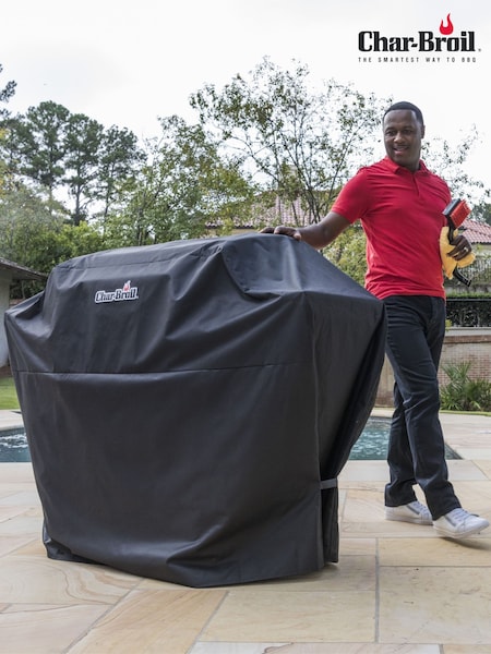 Char-Broil Black 3-4 Burner Garden BBQ Grill Cover (F46791) | £65