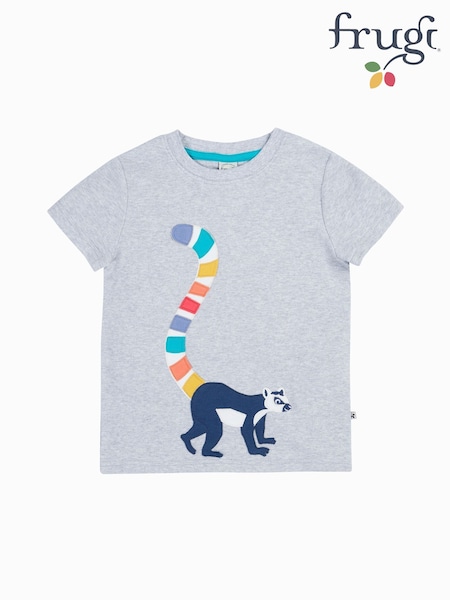 Frugi Red Carsen Applique T-shirt - Kids Top (F46888) | £20 - £24
