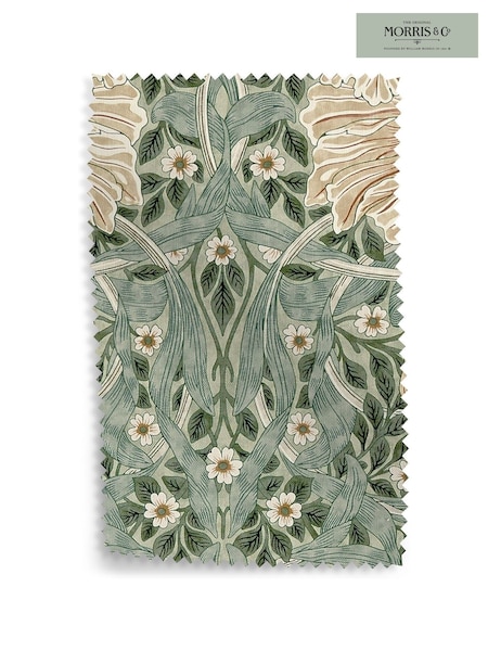 Morris & Co Bayleaf Green Pimpernel by Morris and Co Upholster Swatch (F47206) | £0