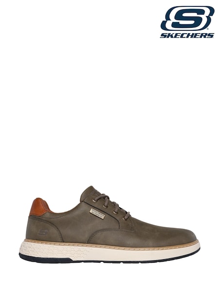 Skechers Green Mens Garlan Shoes (F47309) | £74