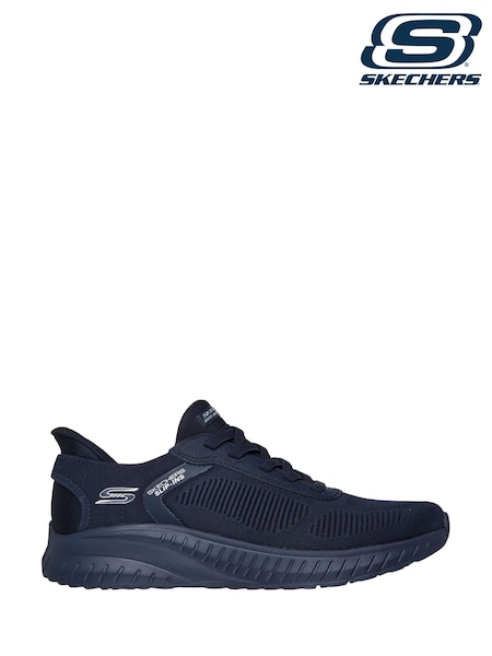 Skechers Blue Slip-ins Bobs Sport Squad Chaos Solid Step Trainers (F47345) | £69