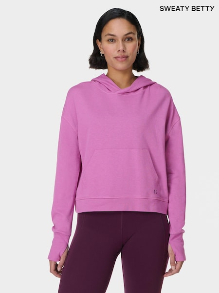 Sweaty Betty Pink After Class Sweatshirt (F47526) | £50