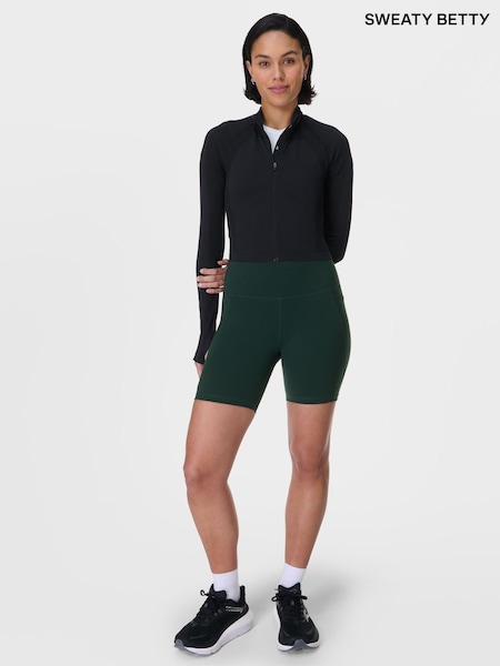 Sweaty Betty Green Power 6" Biker Shorts (F47536) | £60