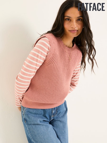 FatFace Heidi Pink 2in1 Tank Jersey (F47739) | £56