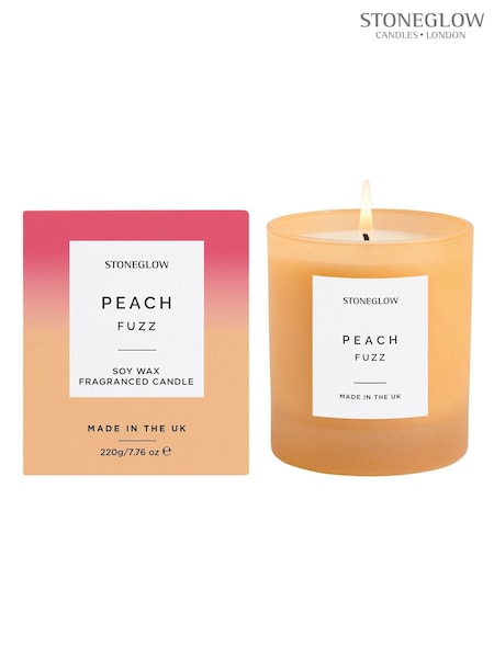 Stoneglow Peach Fuzz Sol Collection Scented Candle (F47743) | £25