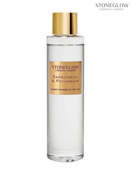 Stoneglow Sanguineli & Petitgrain 210ml Refill Luna Reed Diffuser (F47747) | £27