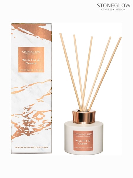 Stoneglow Wild Fig & Cassis 120ml Luna Reed Diffuser (F47749) | £29