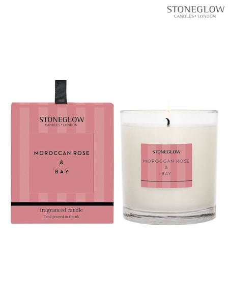 Stoneglow Moroccan Rose & Bay Modern Classics Scented Candle (F47751) | £23