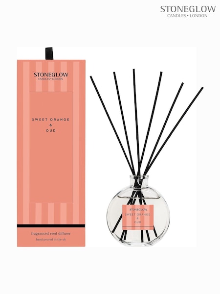 Stoneglow Orange Modern Classics Sweet & Oud Reed Diffuser (F47756) | £24
