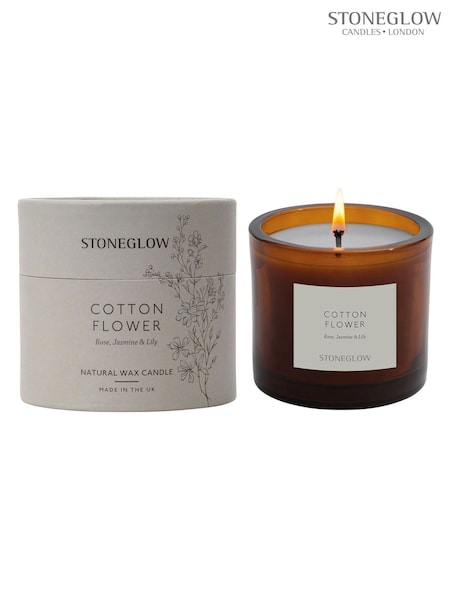 Stoneglow The Walled Garden Cotton Flower Scented Candle (F47762) | £22