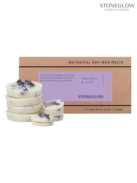 Stoneglow Elements Moon Lavender & Mint Botanical Soy Wax Melts (F47770) | £15