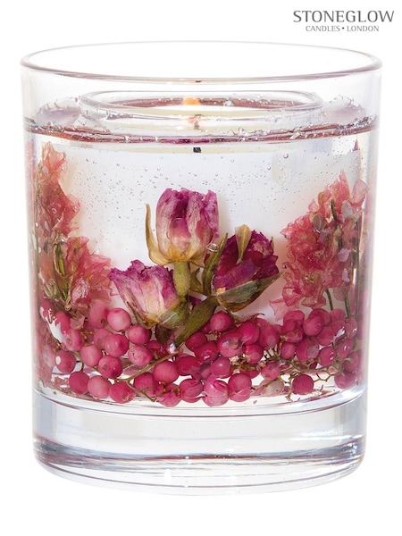 Stoneglow Elements Light Blush Rose & Peony Scented Candle (F47774) | £22