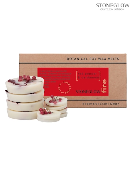Stoneglow Elements Fire Red Pepper & Cardamon Botanical Soy Wax Melts (F47782) | £15