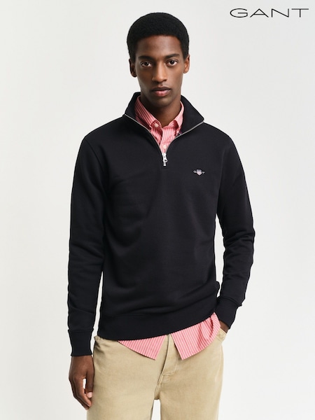 GANT Black 100% Cotton Jumper (F47876) | £99