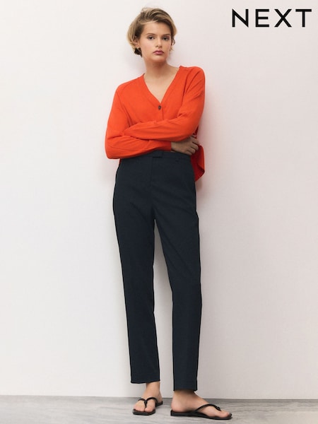 Navy Slim Tailored Trousers (F48056) | £24
