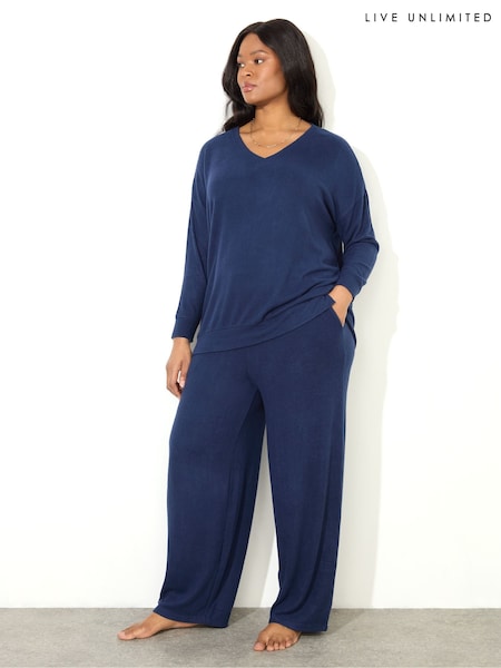 Live Unlimited Blue Curve Supersoft Trousers (F48067) | £49