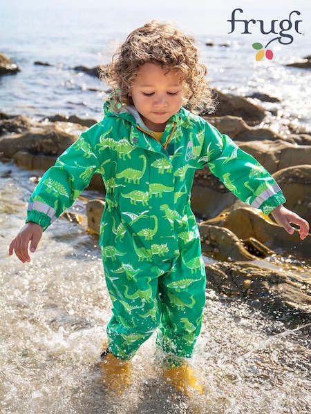 Frugi Pink Strawberry Waterproof All-in-One (F48131) | £44 - £46