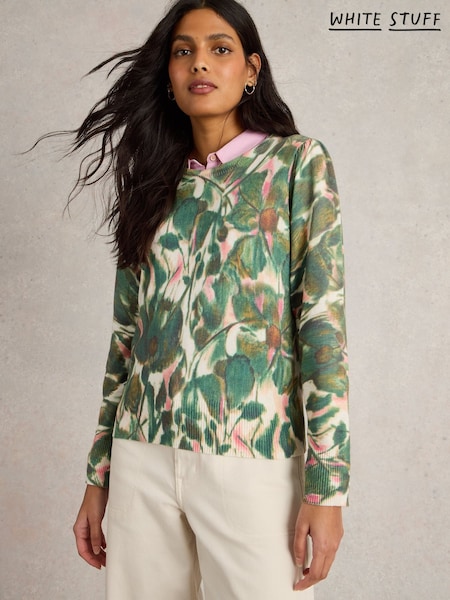 White Stuff Green Rosie Jumper (F48341) | £69