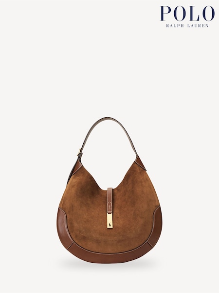 Polo Ralph Lauren Brown Medium Shoulder Bag (F48586) | £800