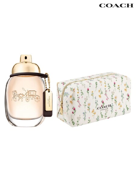 COACH Eau de Parfum 30ml & Floral Pouch Gift Set (F48938) | £40