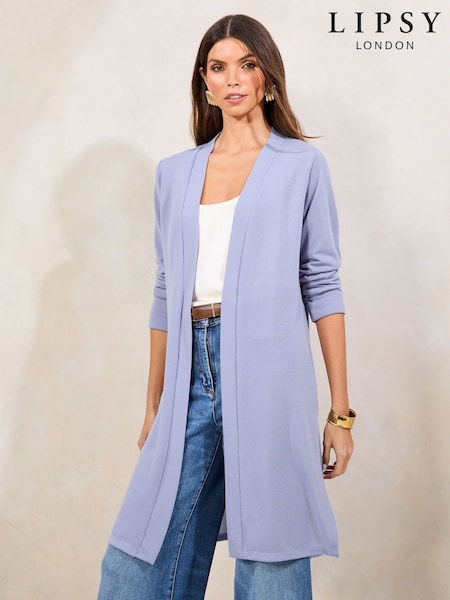 Lipsy Blue Longline Cardigan (F49080) | £32