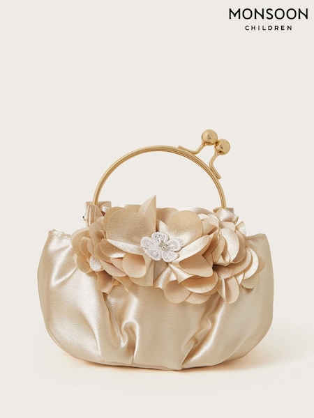 Monsoon Gold Shimmer Bow Frame Bag (F49142) | £24