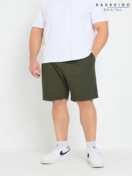 BadRhino Big & Tall Green Ribbed Shorts (F49252) | £28