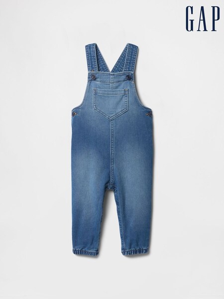 Gap Blue Denim Dungarees (Newborn-24mths) (F49292) | £25