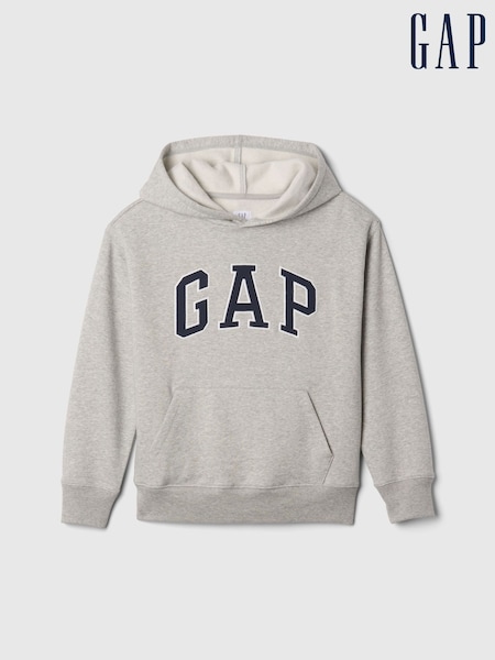Gap Grey Pullover Vintage Logo Hoodie (4-13yrs) (F49316) | £20