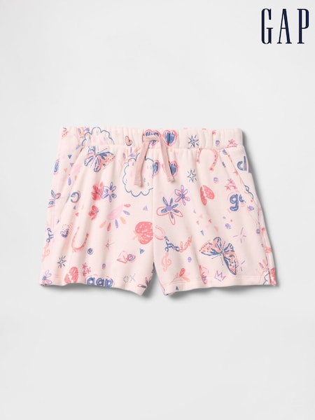 Gap Pink Fleece-Lined Pull On Shorts (F49325) | £14