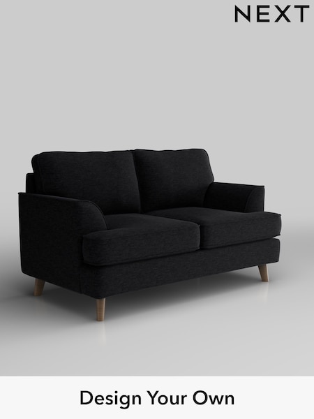 Fine Chenille Easy Clean/Black Peyton (F49349) | £875