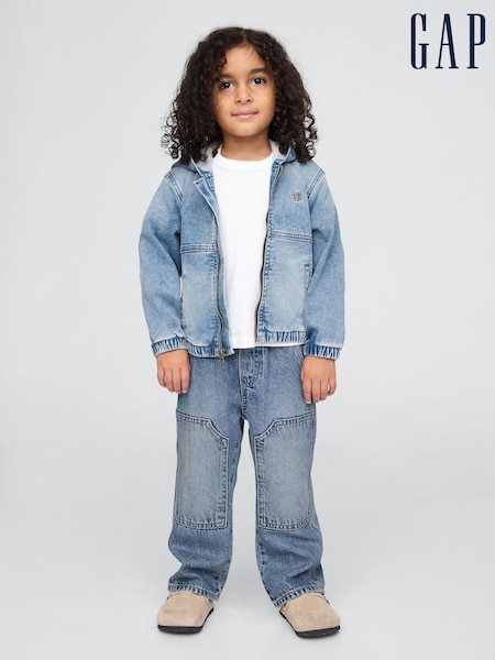 Gap Blue UltraSoft Baggy Carpenter Jeans (6mths-5yrs) (F49352) | £25
