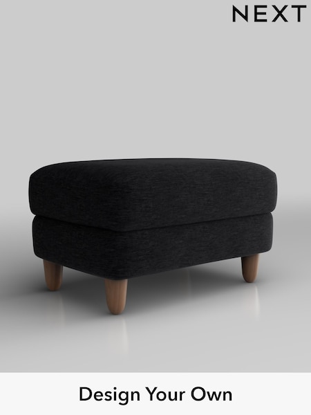 Fine Chenille Easy Clean/Black Campbell (F49359) | £425