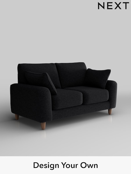 Fine Chenille Easy Clean/Black Campbell (F49359) | £1,075